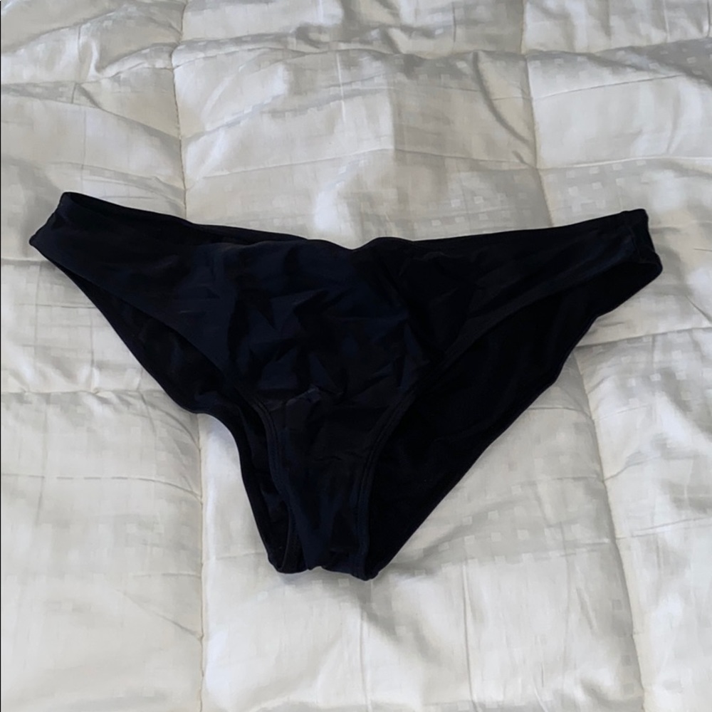 Black bikini bottoms